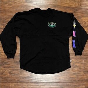 Disney Hocus Pocus Black Graphic Long Sleeve Tee